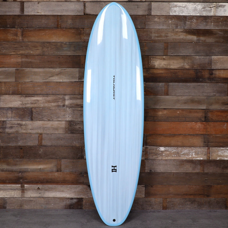 Load image into Gallery viewer, Harley Ingleby Moe Mini Thunderbolt Red 6'6 × 21 ½ × 2 ⅝ Surfboard - Light Blue 1
