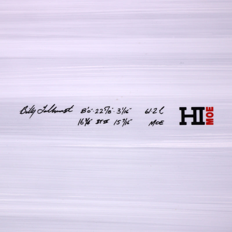 Load image into Gallery viewer, Harley Ingleby Series Moe Thunderbolt Red 8'0 × 22 ⅝ × 3 1/16 Surfboard - Candy/White 4
