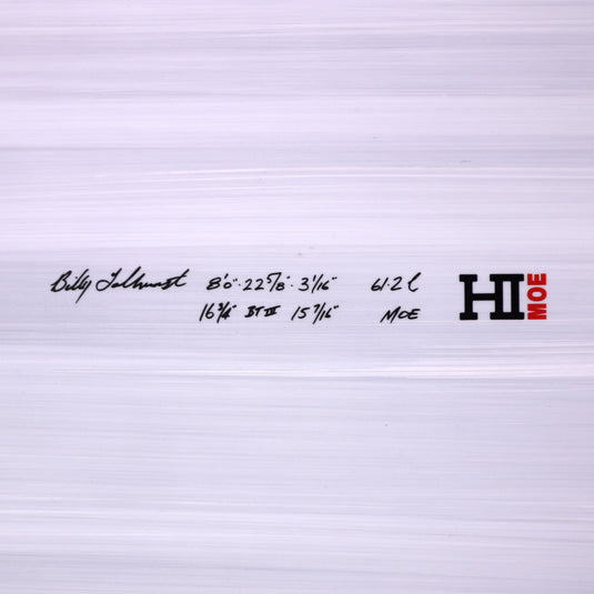 Harley Ingleby Series Moe Thunderbolt Red 8'0 × 22 ⅝ × 3 1/16 Surfboard - Candy/White 4