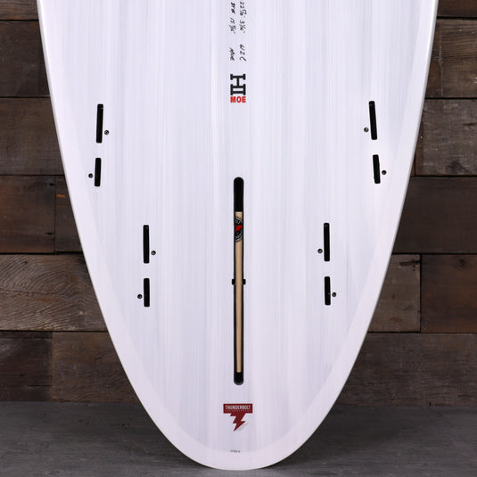 Harley Ingleby Series Moe Thunderbolt Red 8'0 × 22 ⅝ × 3 1/16 Surfboard - Candy/White 3