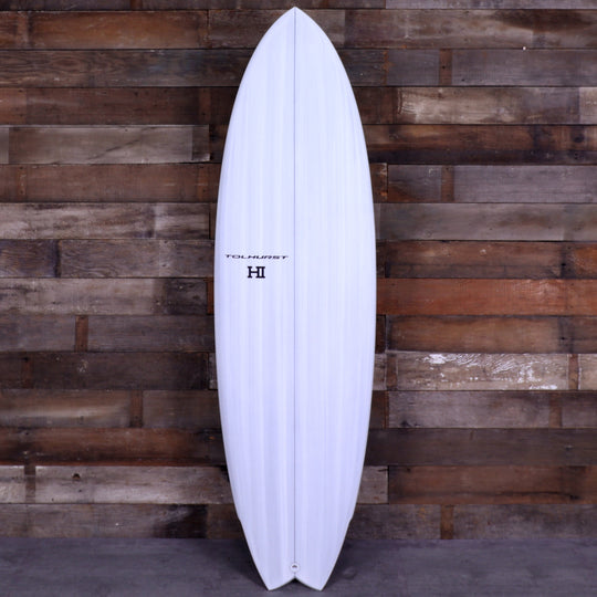 Harley Ingleby Series HIBT 3+3 Thunderbolt Red 5'10 × 19 ¾ × 2 9/16 Surfboard - White/Red