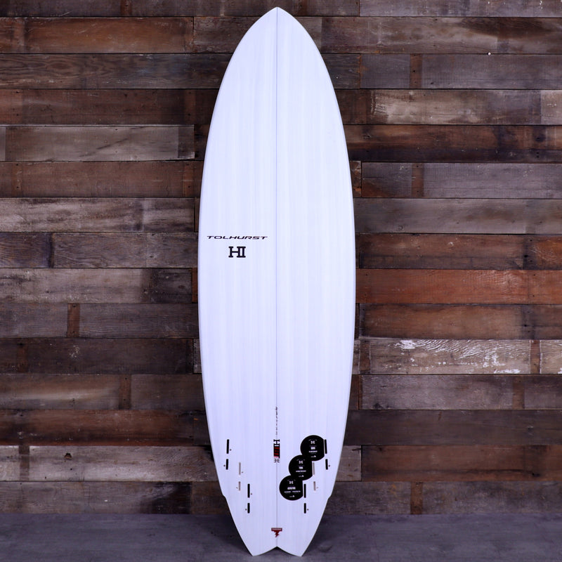 Load image into Gallery viewer, Harley Ingleby Series HIBT 3+3 Thunderbolt Red 6'0 × 20 × 2 ⅝ Surfboard - White/Red 2
