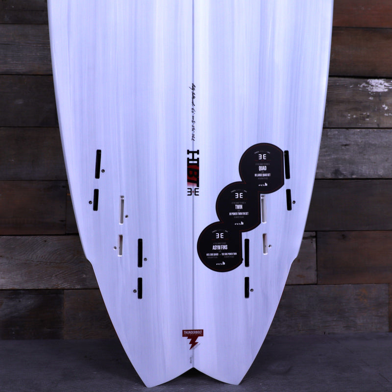Load image into Gallery viewer, Harley Ingleby Series HIBT 3+3 Thunderbolt Red 6'2 × 20 ¼ × 2 11/16 Surfboard - White/Red 3

