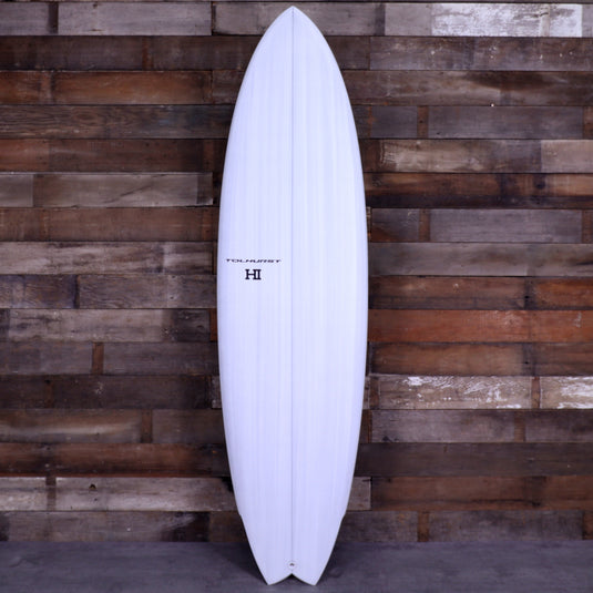 Harley Ingleby Series HIBT 3+3 Thunderbolt Red 6'6 × 20 ⅝ × 2 3/16 Surfboard - White/Blue 1