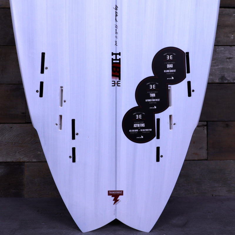 Load image into Gallery viewer, Harley Ingleby Series HIBT 3+3 Thunderbolt Red 7'2 × 21 ½ × 3 Surfboard - White/Blue 3
