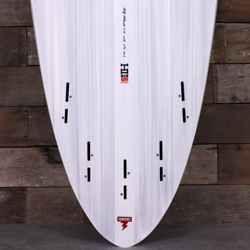 Load image into Gallery viewer, Harley Ingleby Mid 6 Mini Thunderbolt Red 6'8 × 20 ¼ × 2 11/16 Surfboard - Candy/White 3
