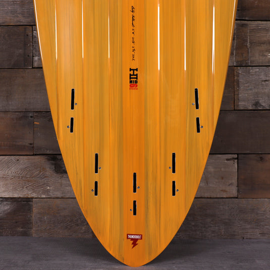 Harley Ingleby Mid 6 Mini Thunderbolt Red 6'8 × 20 ¼ × 2 11/16 Surfboard - Orange 3
