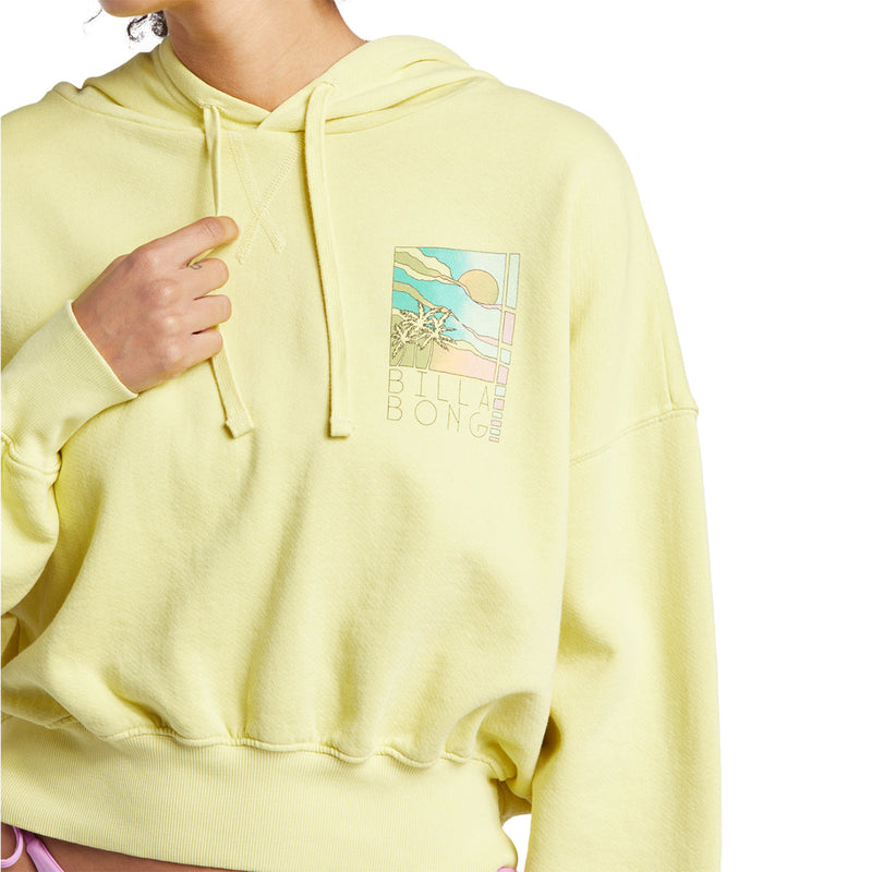 Load image into Gallery viewer, Billabong Women's All-Time Fleece Hooded Pullover Sweatshirt 15
