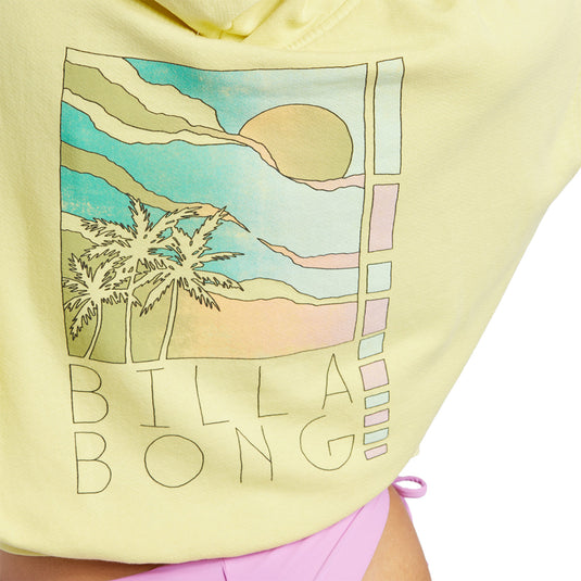 Billabong Women's All-Time Fleece Hooded Pullover Sweatshirt 16