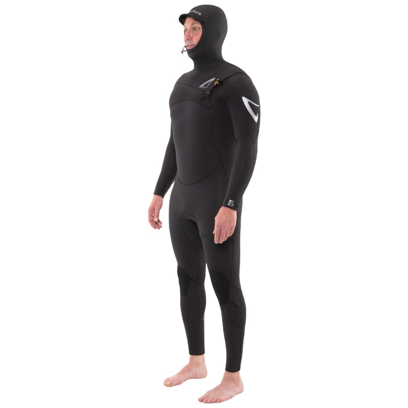 Load image into Gallery viewer, Isurus Fathom 5/4 Hooded Chest-Zip Wetsuit 4
