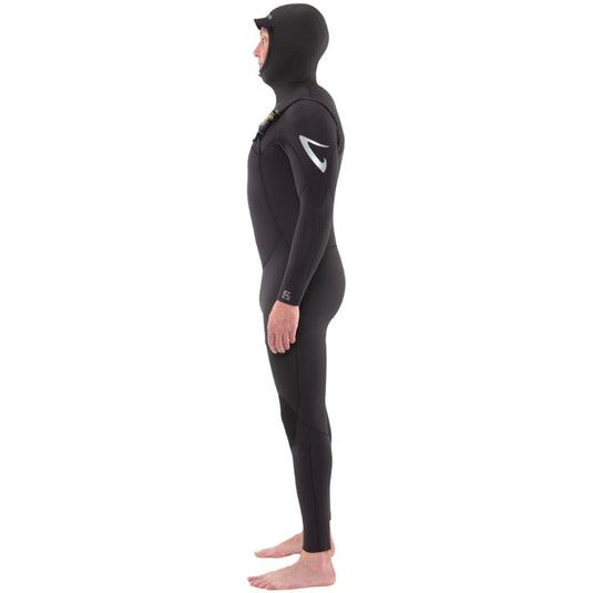 Isurus Fathom 5/4 Hooded Chest-Zip Wetsuit 5