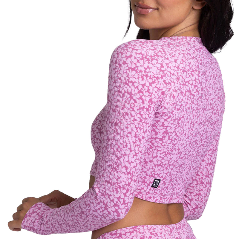 Load image into Gallery viewer, JOLYN Moana Long Sleeve Crop Rash Guard 9

