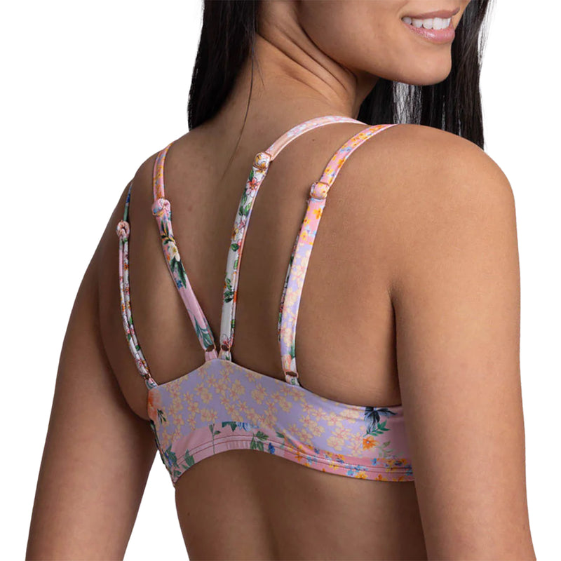 Load image into Gallery viewer, JOLYN Women's Suzy Fixed-Back Surfing Bikini Top 3
