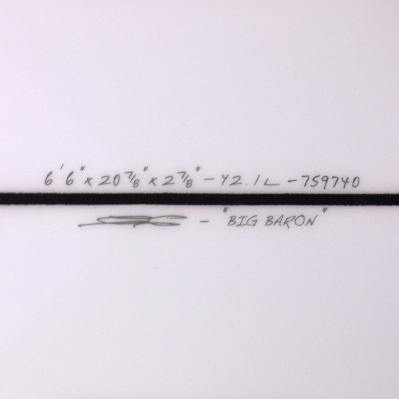 Load image into Gallery viewer, JS Industries Big Baron PE Carbon Fusion 6'6 × 20 ⅞ × 2 ⅞ Surfboard 4
