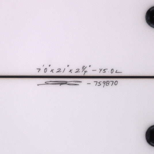 JS Industries El Barón PE Carbon Fusion 7'0 × 21 × 2 ¾ Surfboard 4