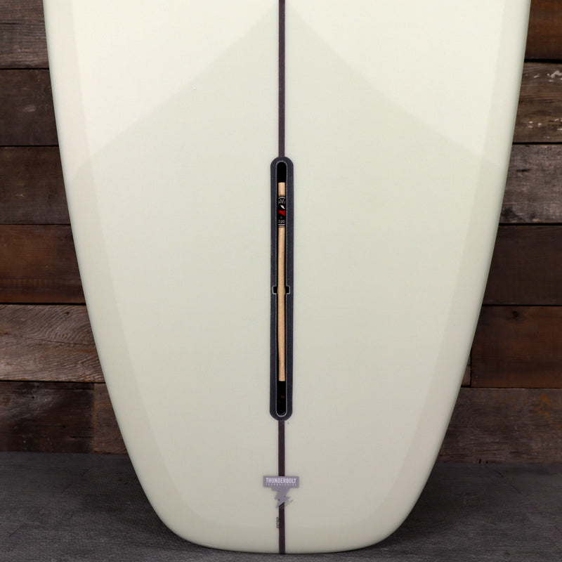 Load image into Gallery viewer, Kai Sallas Tsunami Thunderbolt Silver 9'8 × 23 ½ × 3 ⅛ Surfboard - Volan 3
