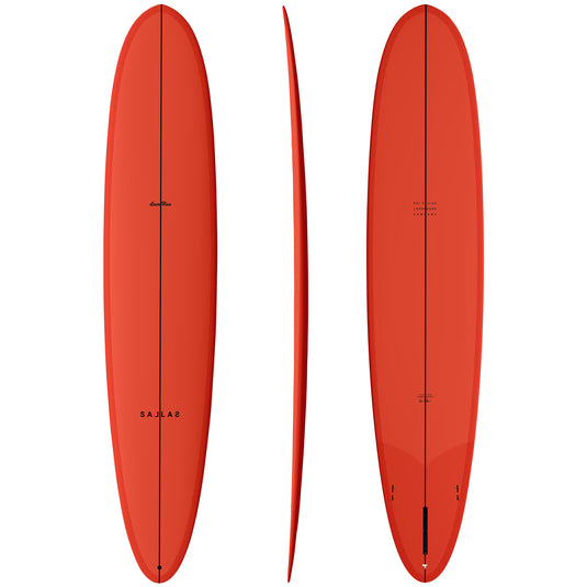 Kai Sallas Lava Flow Thunderbolt Silver Surfboard 4