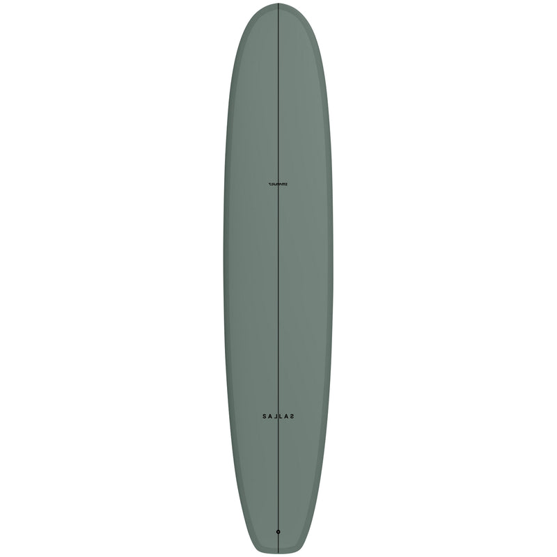 Load image into Gallery viewer, Kai Sallas Tsunami Thunderbolt Silver Surfboard 8
