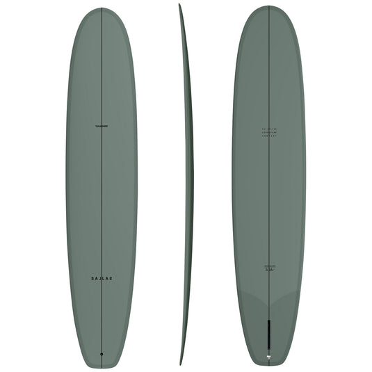 Kai Sallas Tsunami Thunderbolt Silver Surfboard 7