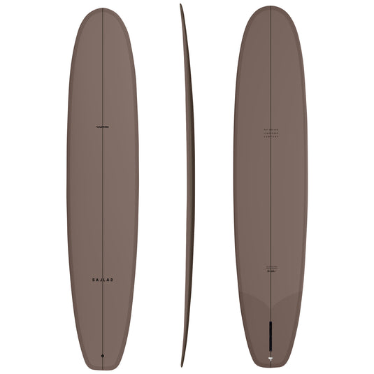 Kai Sallas Tsunami Thunderbolt Silver Surfboard 4