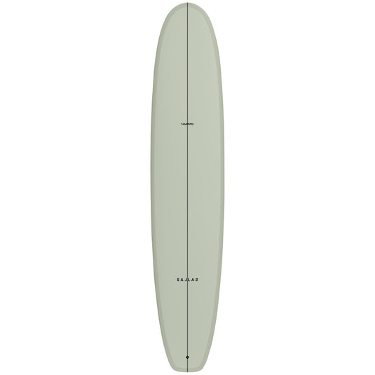 Kai Sallas Tsunami Thunderbolt Silver Surfboard 12