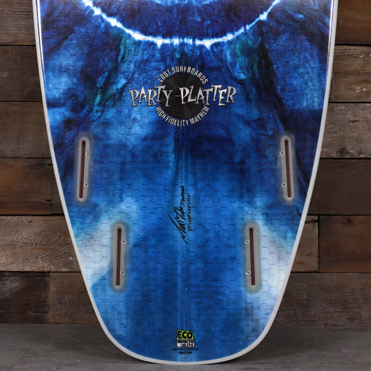 Lib Tech Lost Party Platter ecoIMPACTO 2 Lite 5'7 × 22 × 2 ⅗ Surfboard - Blue 3