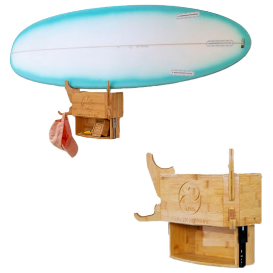 Liss The Solo Rack Surfboard Wall Mount 2