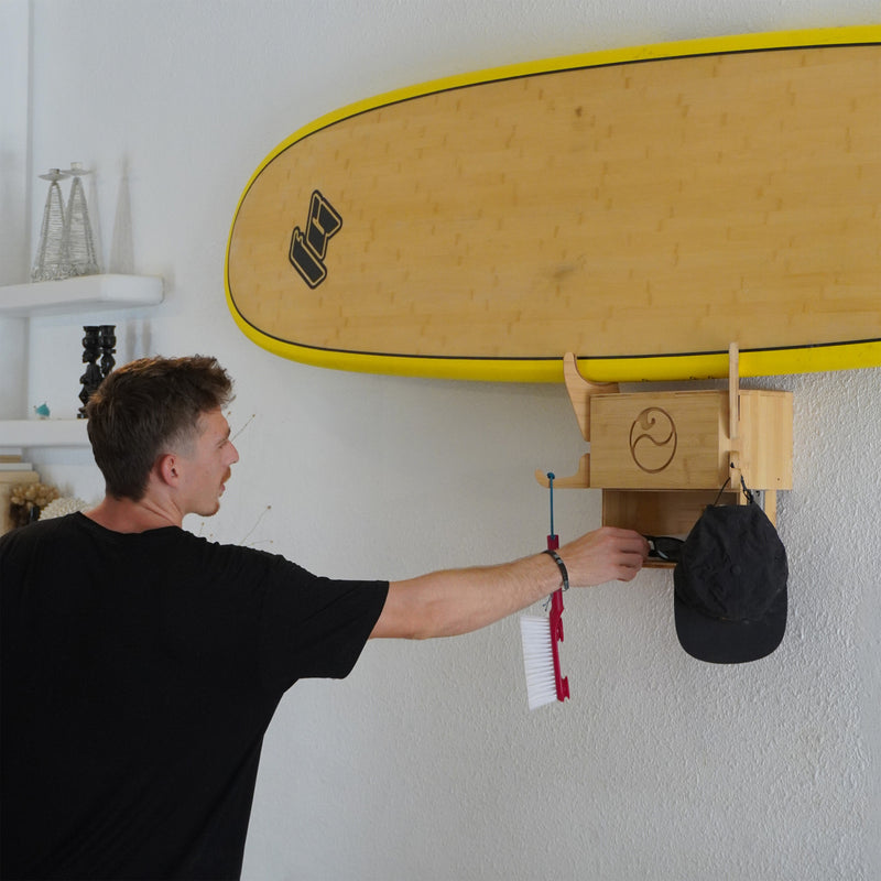 Load image into Gallery viewer, Liss The Solo Rack Surfboard Wall Mount 6
