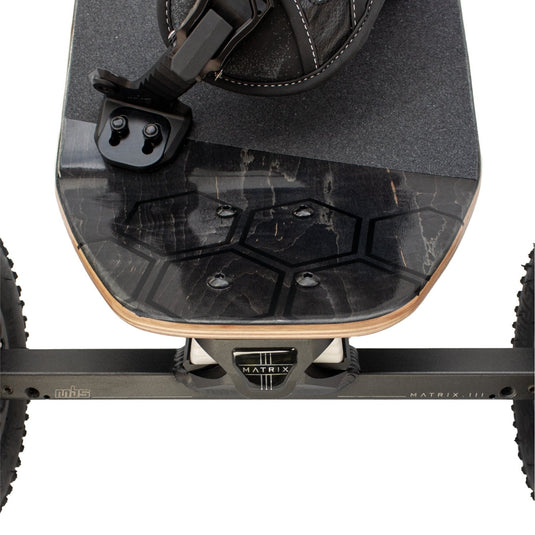 MBS Comp 95 Silver Hex 44.9" Mountainboard Complete 8
