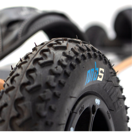 MBS Comp 95 Silver Hex 44.9" Mountainboard Complete 9