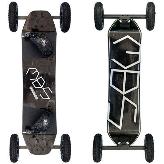 MBS Comp 95 Silver Hex 44.9" Mountainboard Complete 3