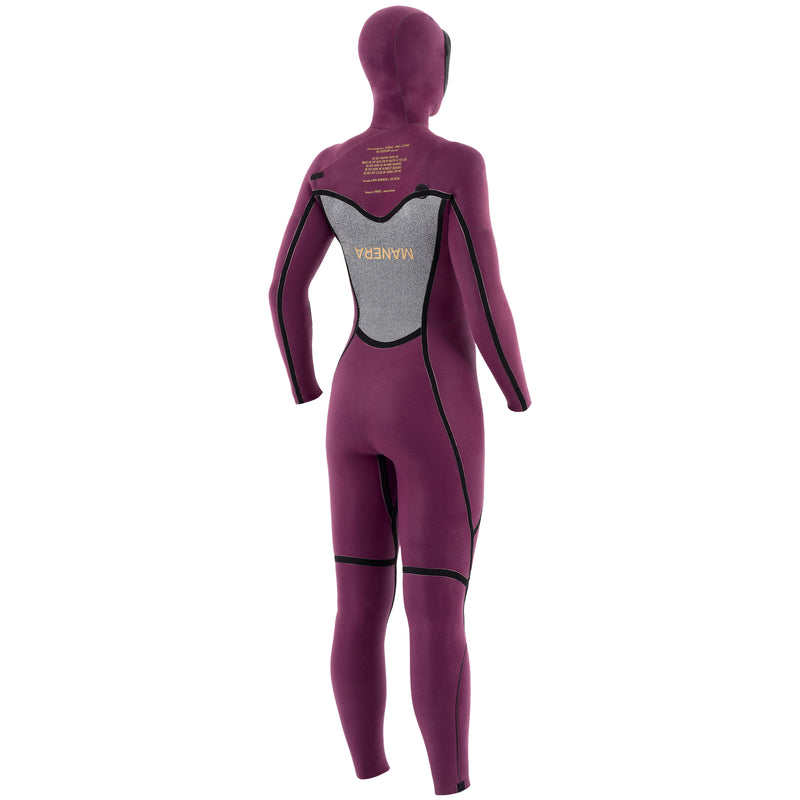 Load image into Gallery viewer, Manera Women's Seafarer 5/4/3 Hooded Chest-Zip Wetsuit 3
