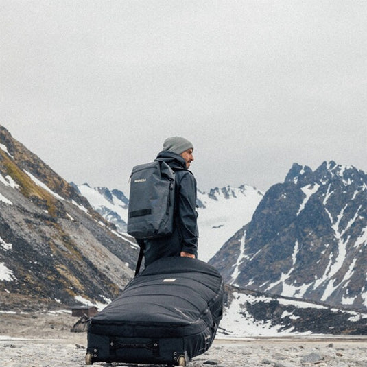 Manera Rugged Duffel Roll-Top Surf Pack Backpack - 30L 12