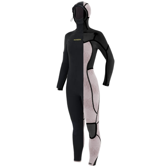 Manera Women's Magma Steamer 5/4/3 Hooded Chest-Zip Wetsuit • 2024 4