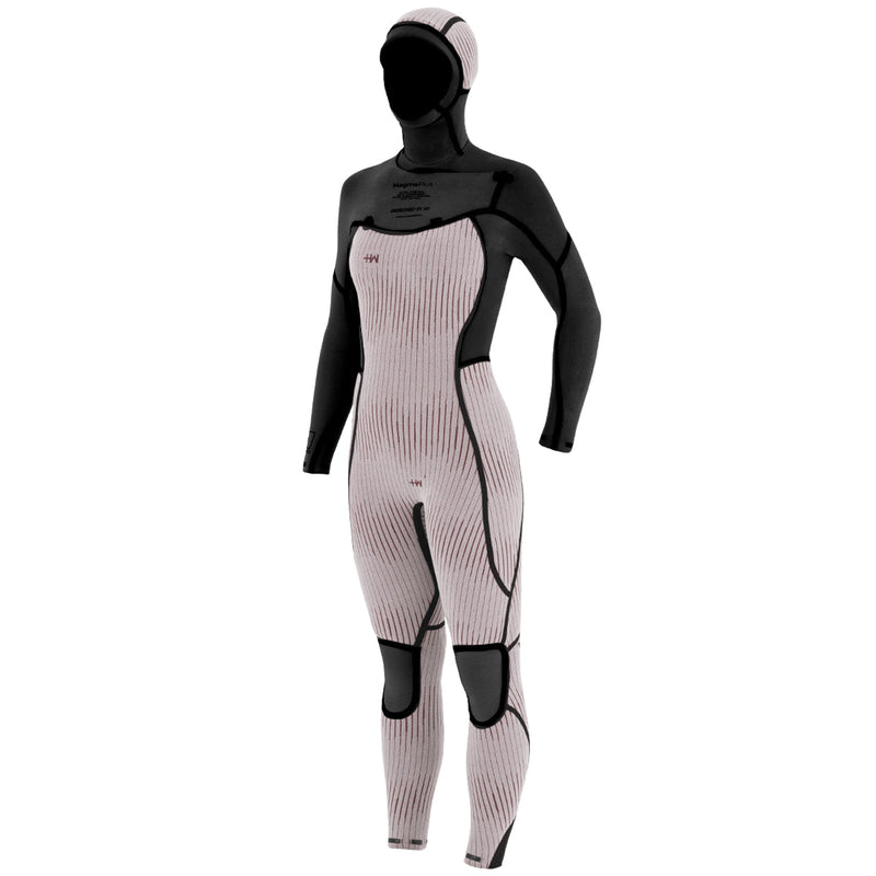 Load image into Gallery viewer, Manera Women's Magma Steamer 5/4/3 Hooded Chest-Zip Wetsuit • 2024 5
