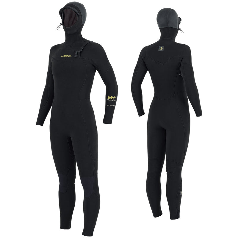Load image into Gallery viewer, Manera Women's Magma Steamer 5/4/3 Hooded Chest-Zip Wetsuit • 2024 3
