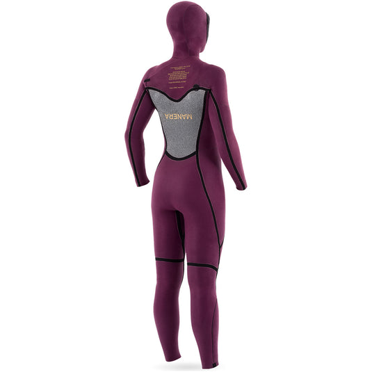 Manera Women's Seafarer 5/4/3 Hooded Chest-Zip Wetsuit 3