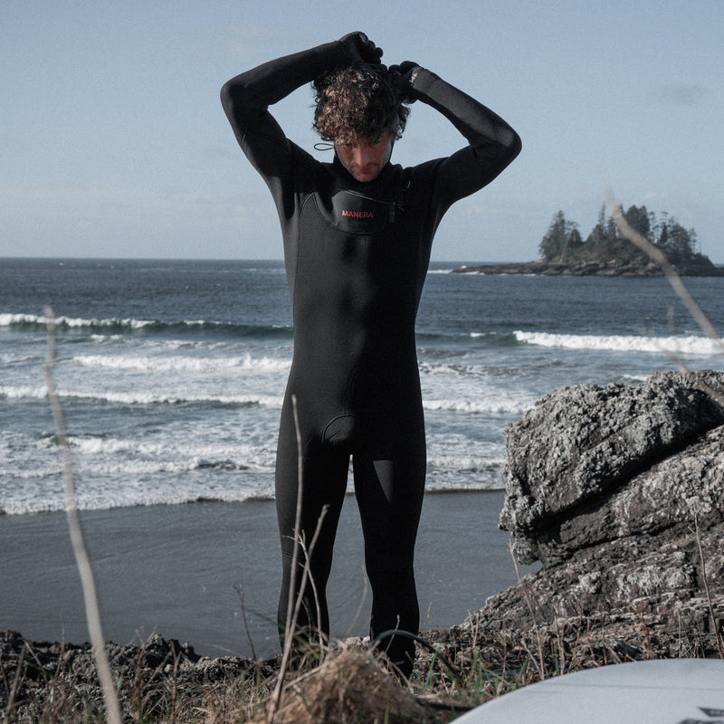 Load image into Gallery viewer, Manera Magma 4/3 Chest-Zip Wetsuit
