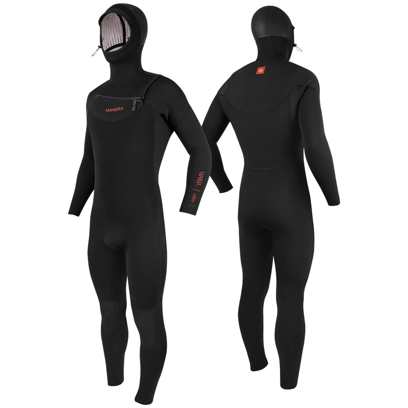 Load image into Gallery viewer, Manera Magma 6/4 Hooded Chest-Zip Wetsuit
