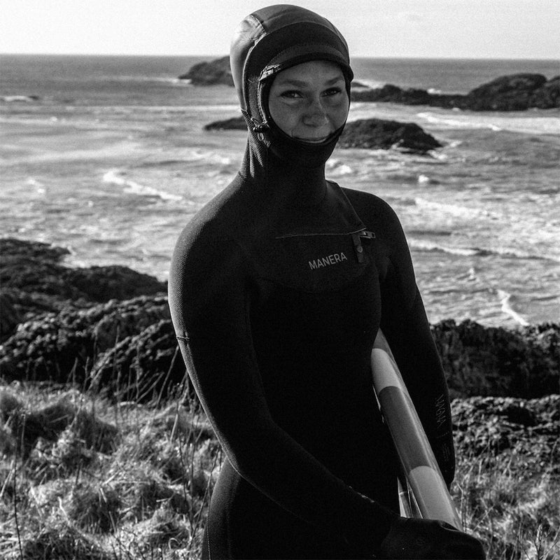 Load image into Gallery viewer, Manera Women's Magma 6/4 Hooded Chest-Zip Wetsuit 16
