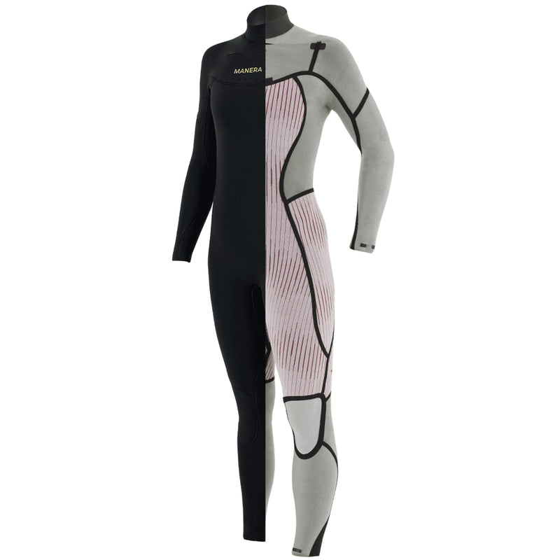 Load image into Gallery viewer, Manera Women's Magma Meteor 4/3 Chest-Zip Wetsuit • 2023 2
