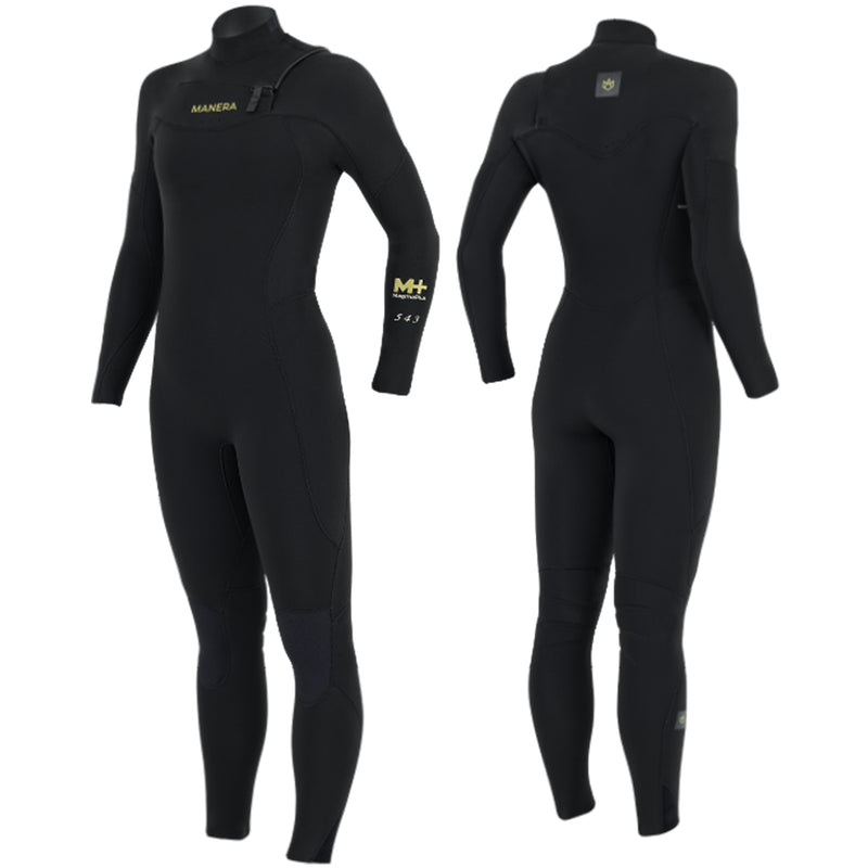 Load image into Gallery viewer, Manera Women's Magma Meteor 5/4/3 Chest-Zip Wetsuit • 2023 4
