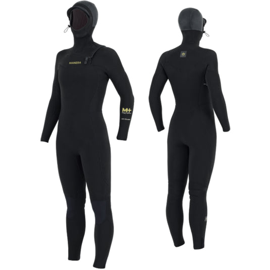 Manera Women's Magma Meteor 5/4/3 Hooded Chest-Zip Wetsuit 4