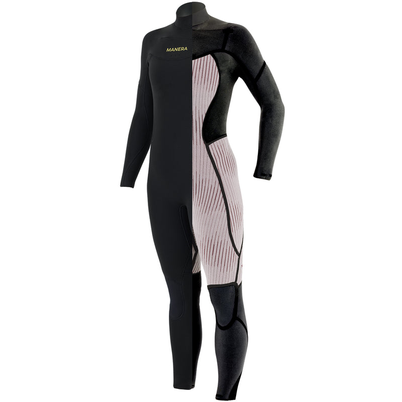 Load image into Gallery viewer, Manera Women's Magma Steamer 5/4/3 Chest-Zip Wetsuit • 2024 4
