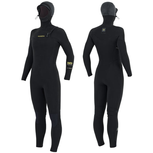 Manera Women's Magma Steamer 6/4 Hooded Chest-Zip Wetsuit • 2024 5