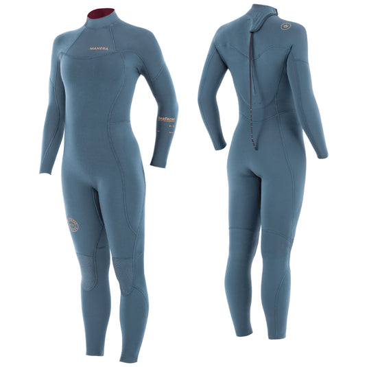 Manera Women's Seafarer 3/2 Back-Zip Wetsuit 4