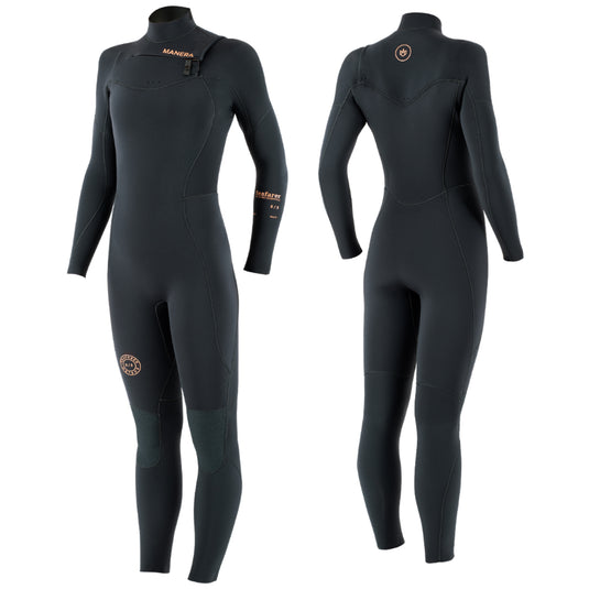 Manera Women's Seafarer 5/3 Chest-Zip Wetsuit 4