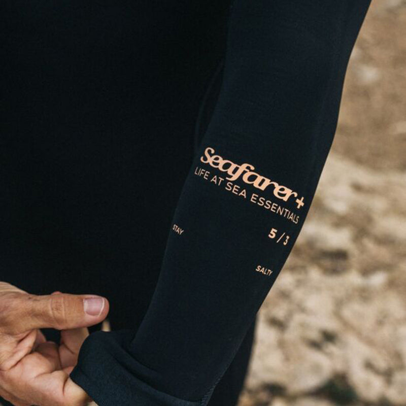 Load image into Gallery viewer, Manera Women's Seafarer+ Steamer 5/3 Chest-Zip Wetsuit 13
