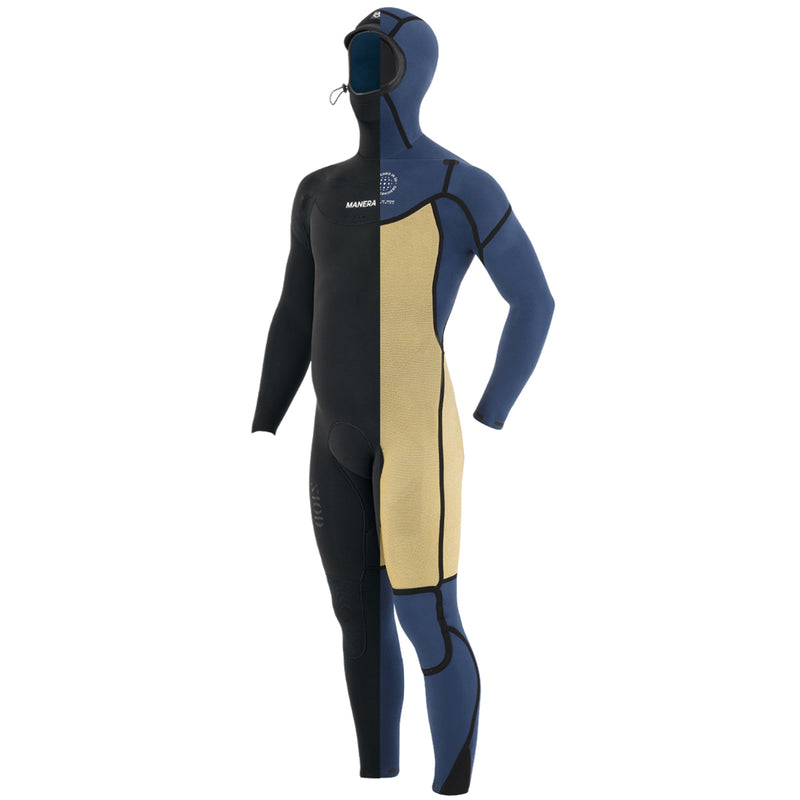 Load image into Gallery viewer, Manera X10D Meteor 4/3 Hooded Chest-Zip Wetsuit 2
