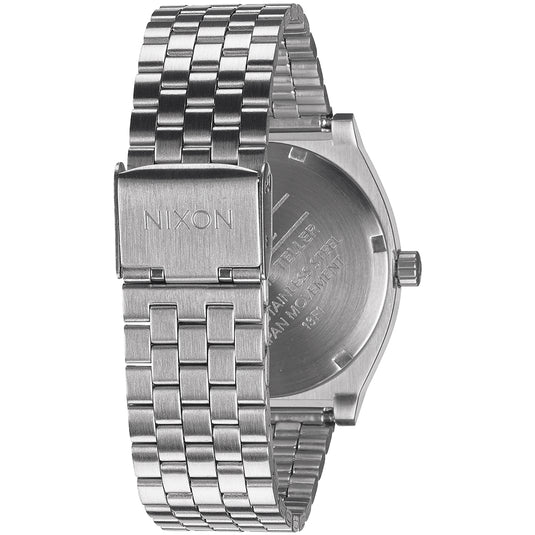 Nixon The Time Teller Stainless Steel Watch 2